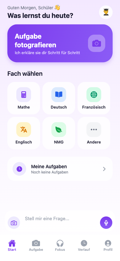 Erklärung erhalten